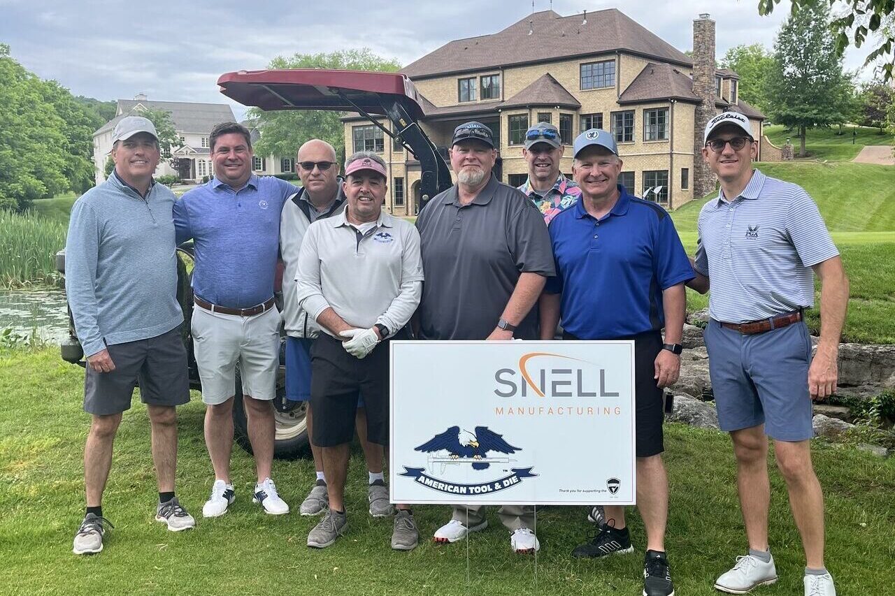 Snell and American Tool and Die at Youth Villages Golf Tournament